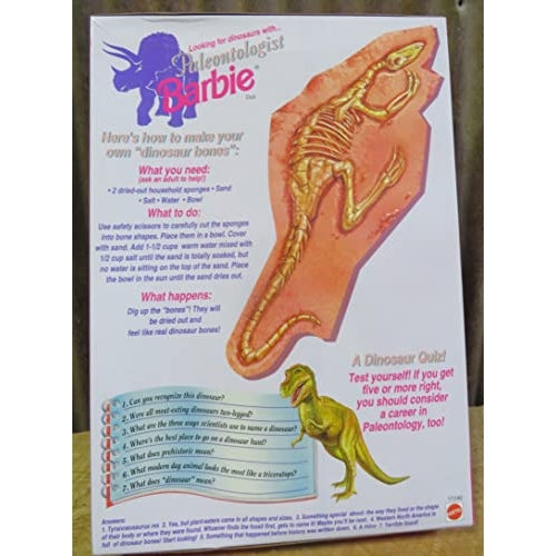 Barbie Doll Paleontologist Special Edition Blond - The Career Collection