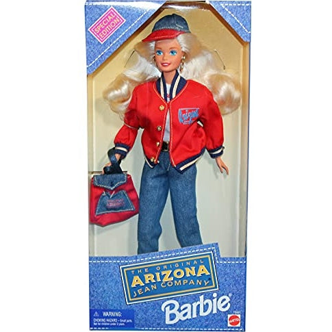 BARBIE The ORIGINAL ARIZONA JEAN Company BARBIE Doll SPECIAL EDITION w Denim JEANS, JACKET & More! (1995)