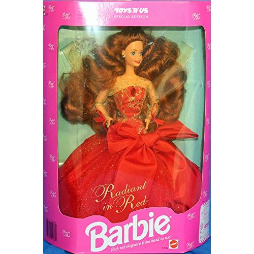 Barbie Collector Doll Toys R Us Special Edition Radiant in Red