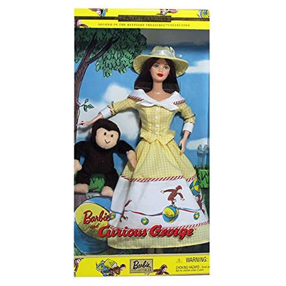 Barbie & Curious George Barbie Doll MIB Collectible Edition Mattel 2000