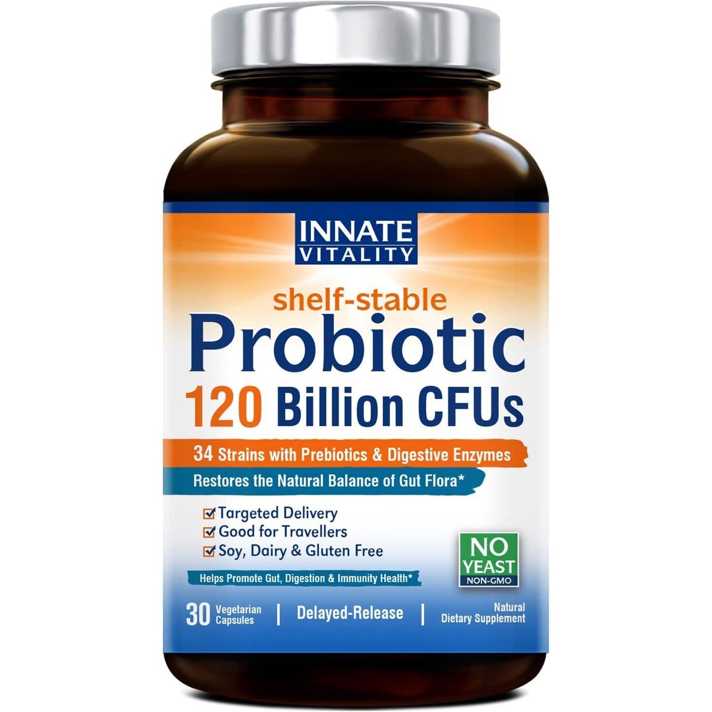 Probiotics 120 Billion CFUs | Women's Probiotic Capsules | Sacred Lily