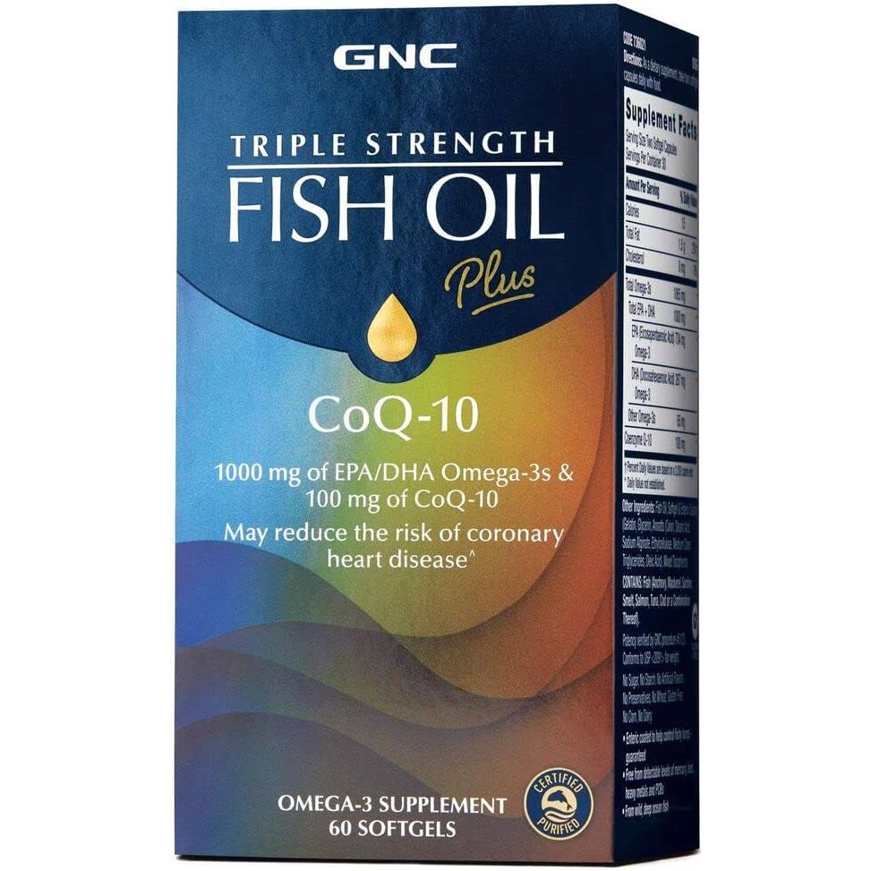 GNC Fish Oil | Triple Strength Fish Oil | Sacred Lily