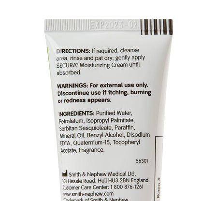 Smith & Nephew Secura Moisturizing Cream, 3 Oz Tube