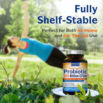 Probiotics 120 Billion CFUs | Women's Probiotic Capsules | Sacred Lily