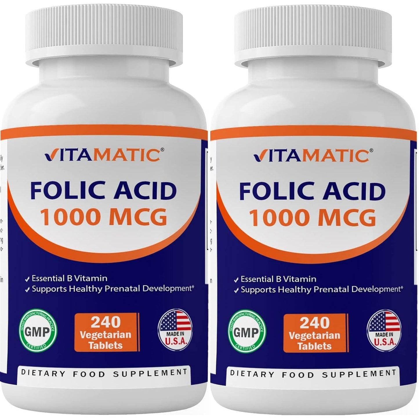 Folic Acid Tablets | Folic Acid 1000 Mcg | Sacred Lily