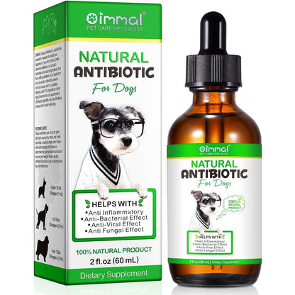 Natural Dog Antibiotics | Dog Supplement Drops | Sacred Lily