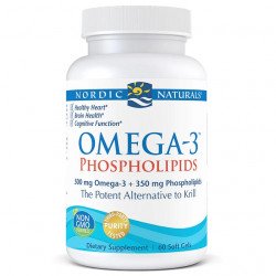 Nordic Naturals Omega-3 Phospholipids 60 softgels