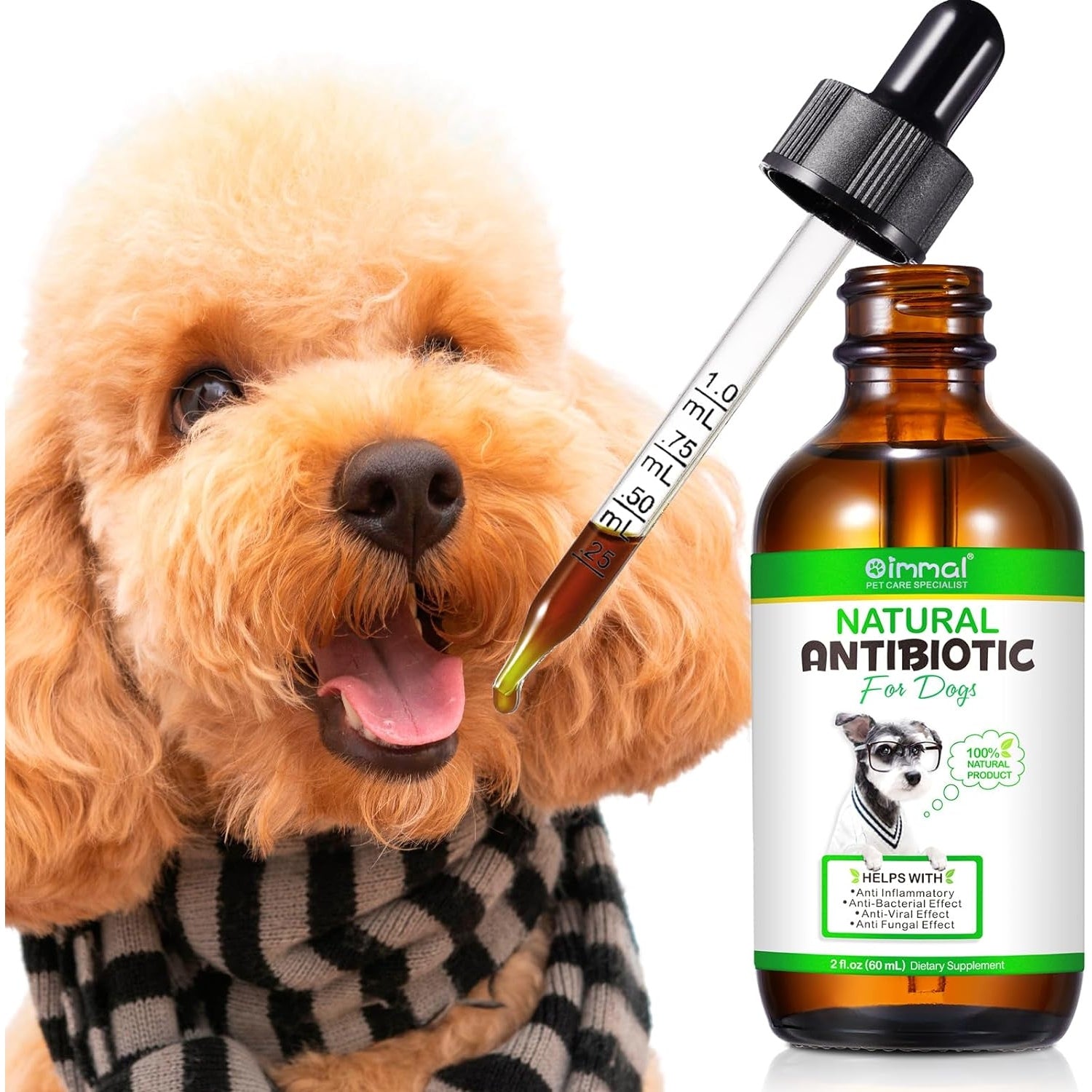 Natural Dog Antibiotics | Dog Supplement Drops | Sacred Lily